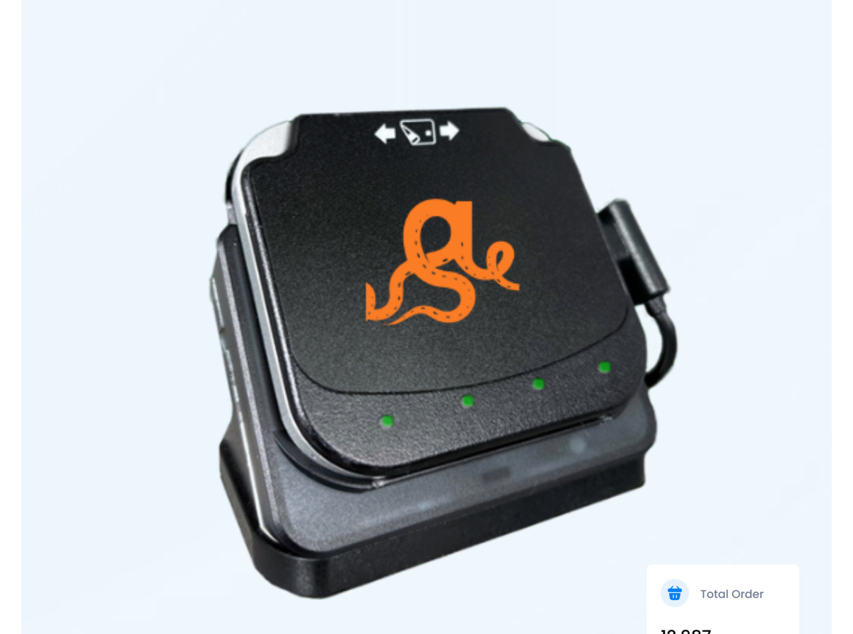 SimplaTask Bluetooth card reader